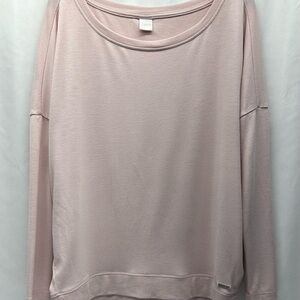 Lole Light Pink Long Sleeve Women's Top Medium